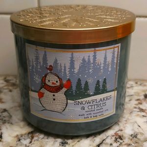 NEW Citrus Mango 3 wick candle